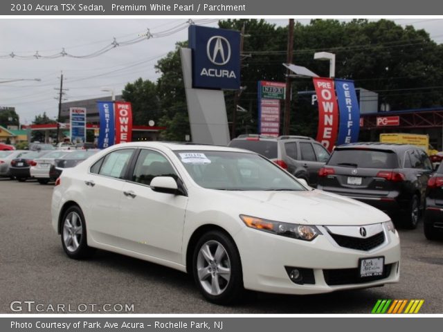 2010 Acura TSX Sedan in Premium White Pearl