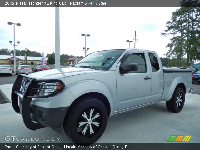 2009 Nissan Frontier XE King Cab in Radiant Silver