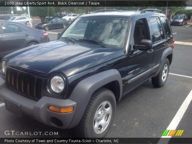 2003 Jeep Liberty Sport 4x4 in Black Clearcoat