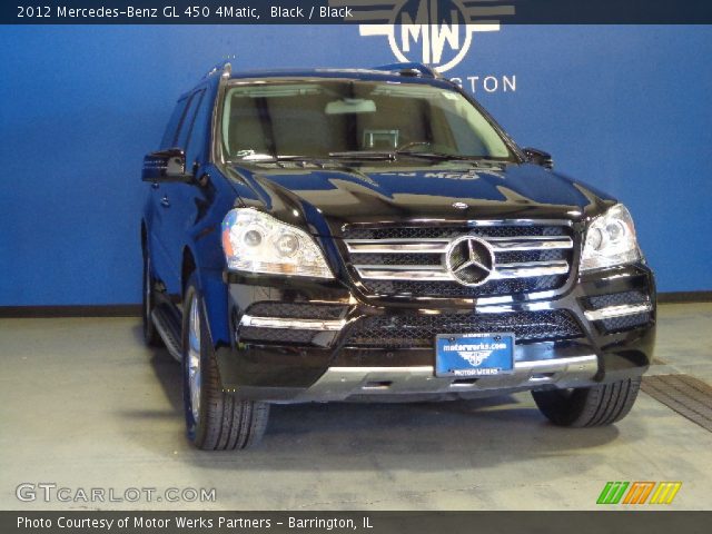 2012 Mercedes-Benz GL 450 4Matic in Black