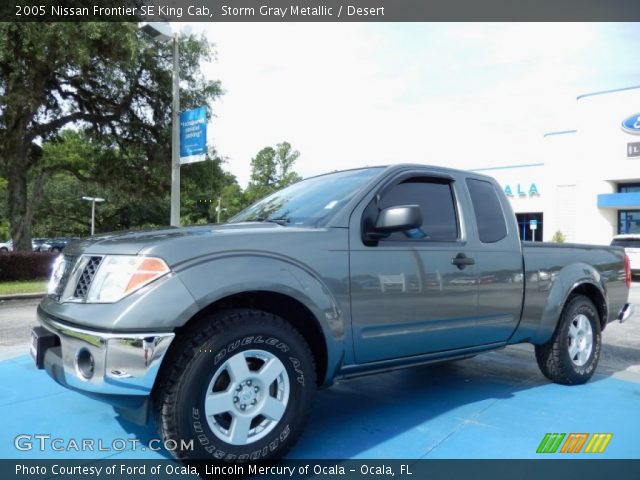 2005 Nissan Frontier SE King Cab in Storm Gray Metallic