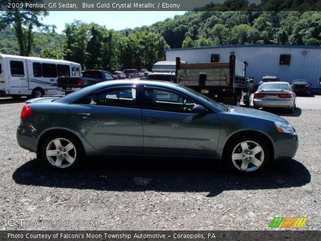 2009 Pontiac G6 Sedan in Blue Gold Crystal Metallic