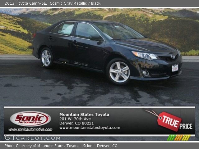 2013 Toyota Camry SE in Cosmic Gray Metallic