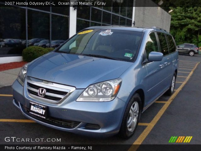 2007 Honda Odyssey EX-L in Ocean Mist Metallic