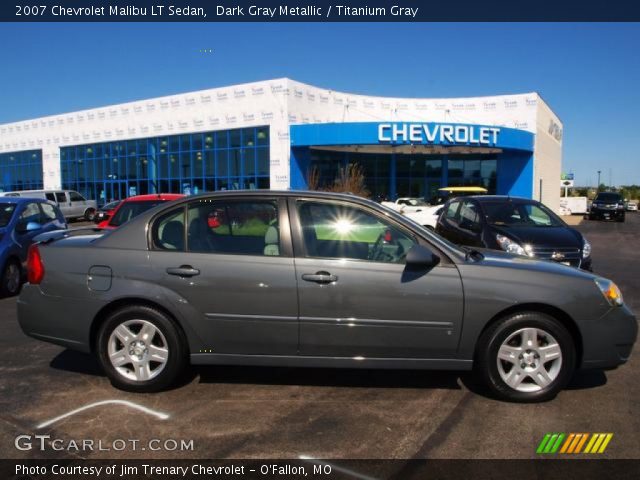 2007 Chevrolet Malibu LT Sedan in Dark Gray Metallic