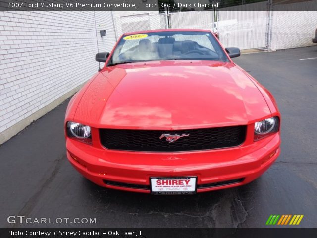 2007 Ford Mustang V6 Premium Convertible in Torch Red