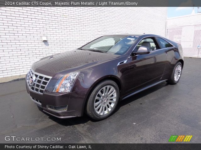 2014 Cadillac CTS Coupe in Majestic Plum Metallic