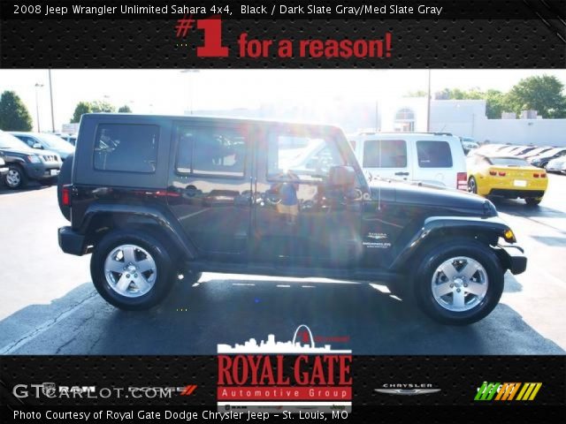 2008 Jeep Wrangler Unlimited Sahara 4x4 in Black
