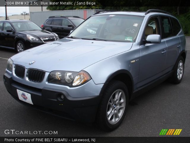 2004 BMW X3 2.5i in Blue Water Metallic