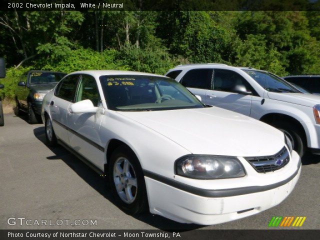 2002 Chevrolet Impala  in White