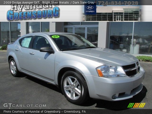 2009 Dodge Avenger SXT in Bright Silver Metallic