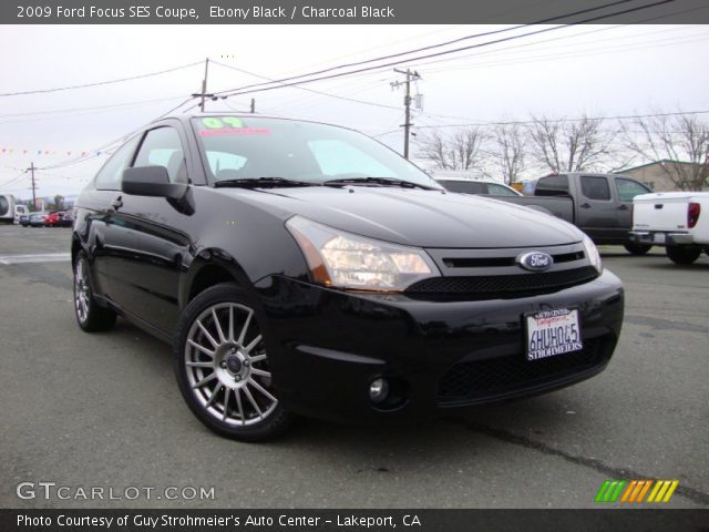 2009 Ford Focus SES Coupe in Ebony Black