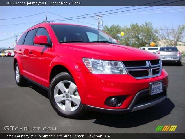 2012 Dodge Journey SXT in Bright Red
