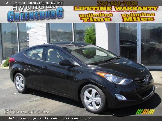 2013 Hyundai Elantra GLS in Black
