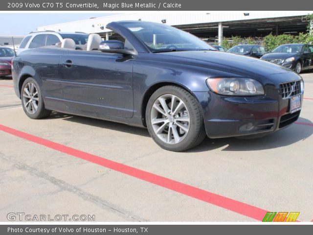 2009 Volvo C70 T5 Convertible in Magic Blue Metallic