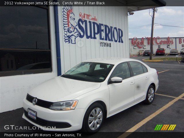 2012 Volkswagen Jetta SE Sedan in Candy White