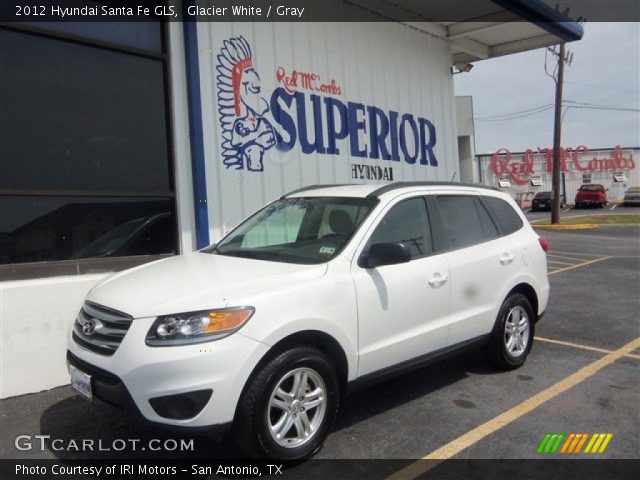2012 Hyundai Santa Fe GLS in Glacier White