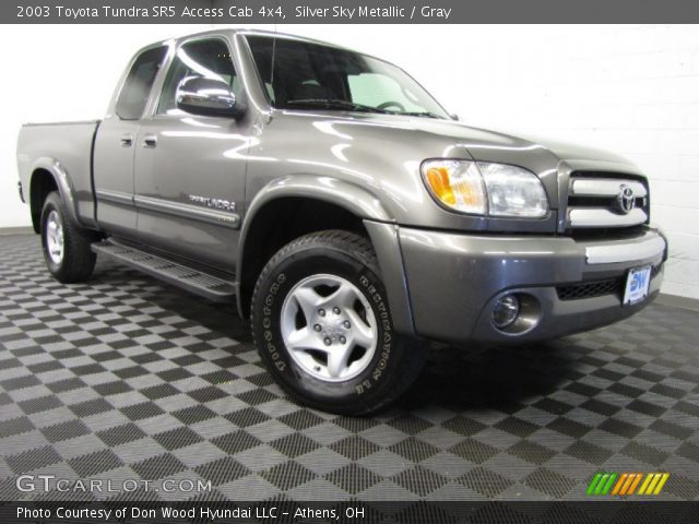 2003 Toyota Tundra SR5 Access Cab 4x4 in Silver Sky Metallic