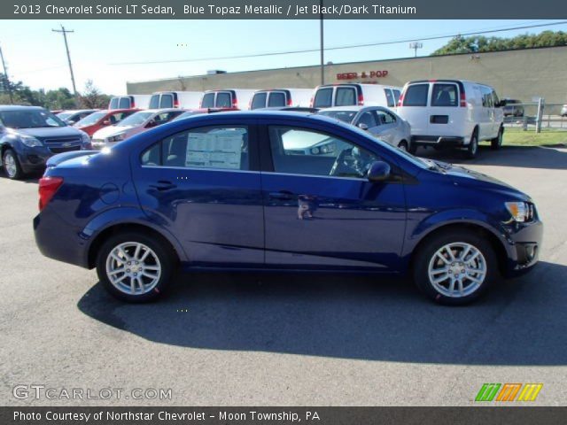 2013 Chevrolet Sonic LT Sedan in Blue Topaz Metallic