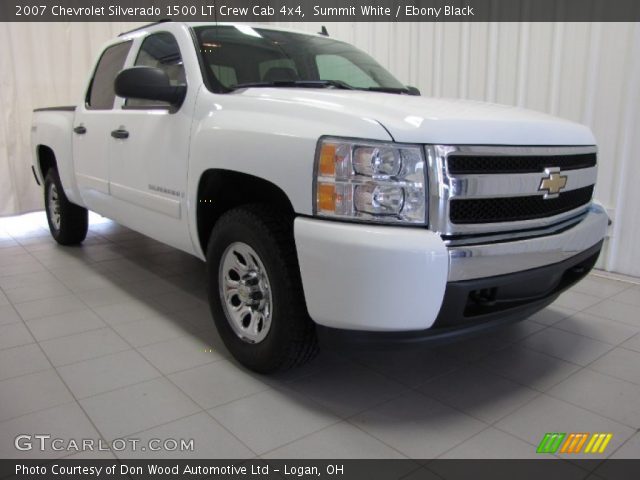 2007 Chevrolet Silverado 1500 LT Crew Cab 4x4 in Summit White