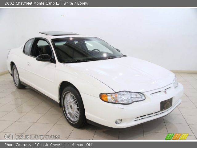 2002 Chevrolet Monte Carlo LS in White