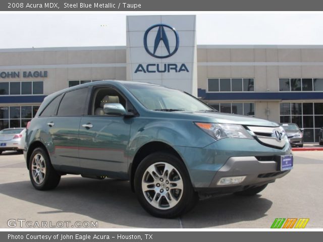2008 Acura MDX  in Steel Blue Metallic