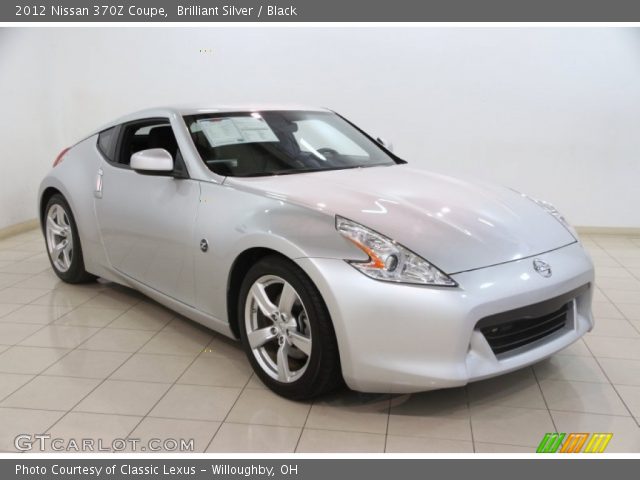 2012 Nissan 370Z Coupe in Brilliant Silver