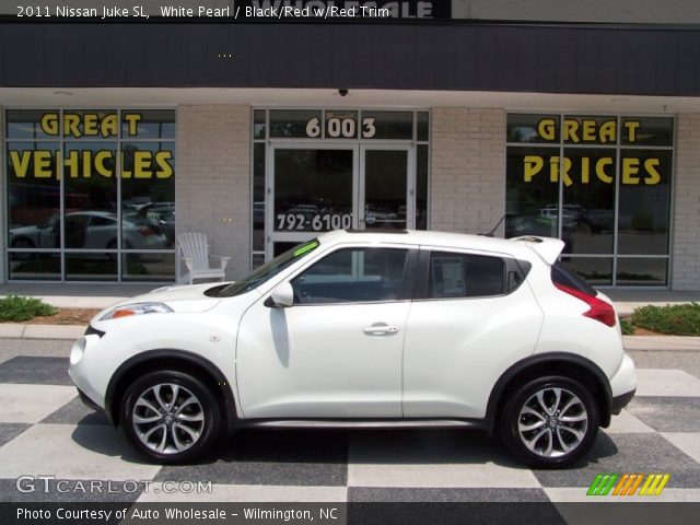 2011 Nissan Juke SL in White Pearl