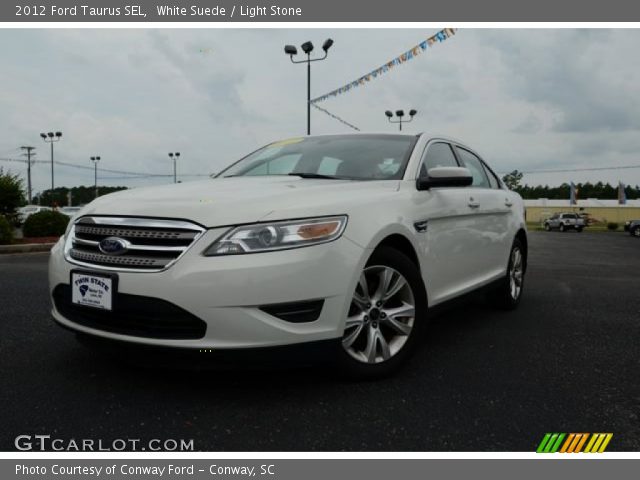 2012 Ford Taurus SEL in White Suede