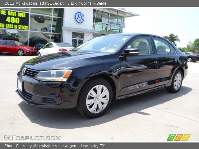 2012 Volkswagen Jetta SE Sedan in Black