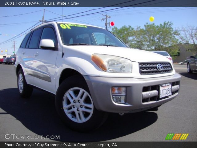 2001 Toyota RAV4  in Natural White