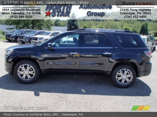 2014 GMC Acadia SLT AWD in Carbon Black Metallic