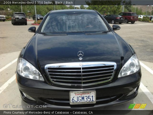 2009 Mercedes-Benz S 550 Sedan in Black