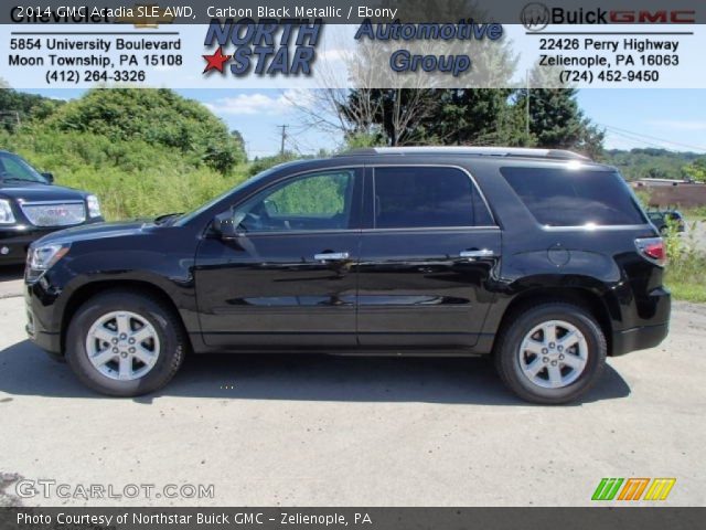 2014 GMC Acadia SLE AWD in Carbon Black Metallic