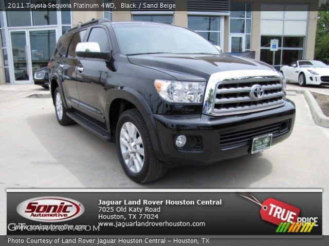 2011 Toyota Sequoia Platinum 4WD in Black