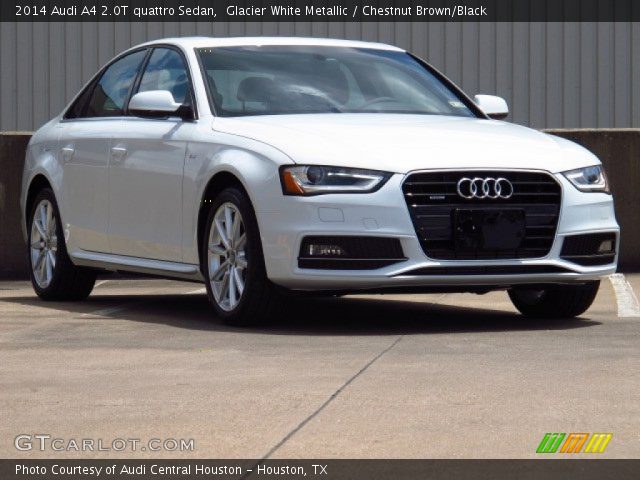 2014 Audi A4 2.0T quattro Sedan in Glacier White Metallic