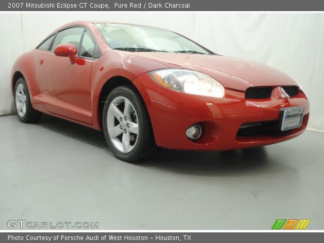 2007 Mitsubishi Eclipse GT Coupe in Pure Red