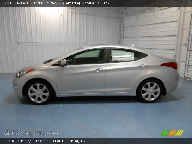 2013 Hyundai Elantra Limited in Shimmering Air Silver