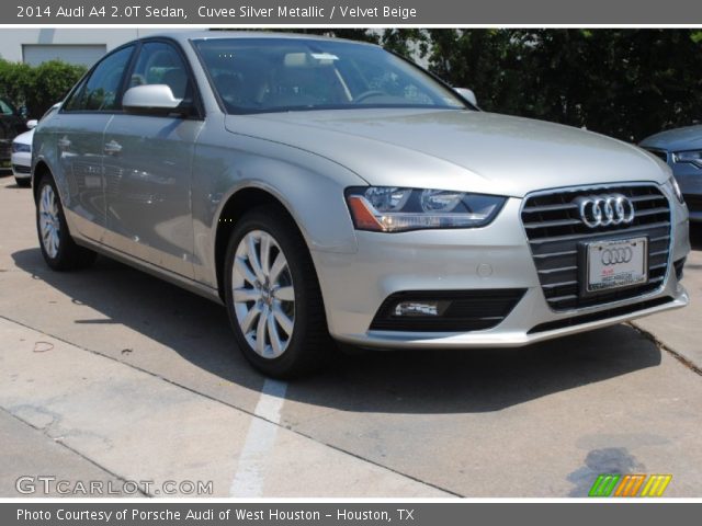 2014 Audi A4 2.0T Sedan in Cuvee Silver Metallic