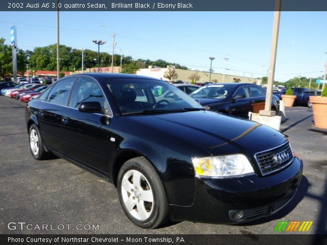 2002 Audi A6 3.0 quattro Sedan in Brilliant Black