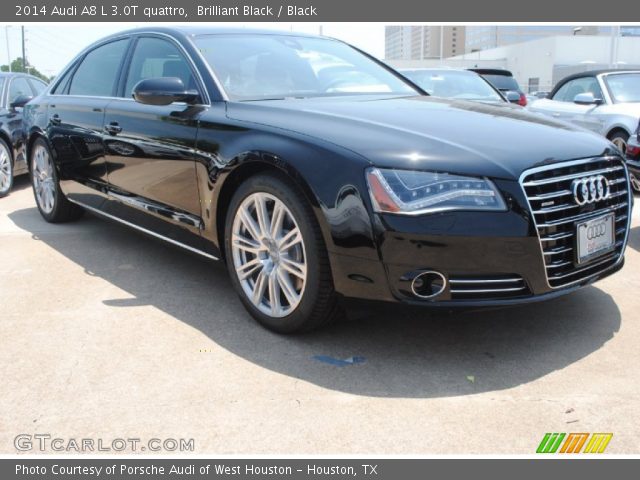 2014 Audi A8 L 3.0T quattro in Brilliant Black