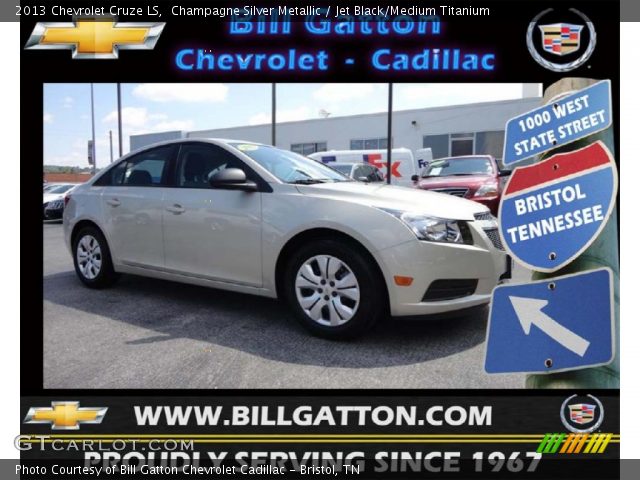 2013 Chevrolet Cruze LS in Champagne Silver Metallic
