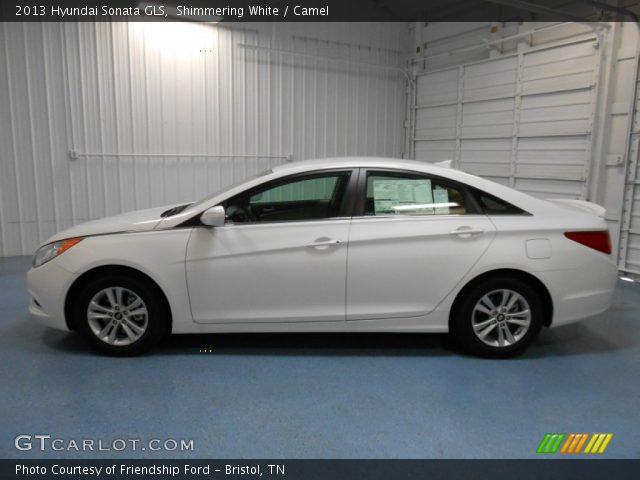 2013 Hyundai Sonata GLS in Shimmering White