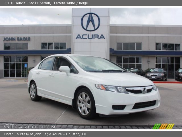 2010 Honda Civic LX Sedan in Taffeta White