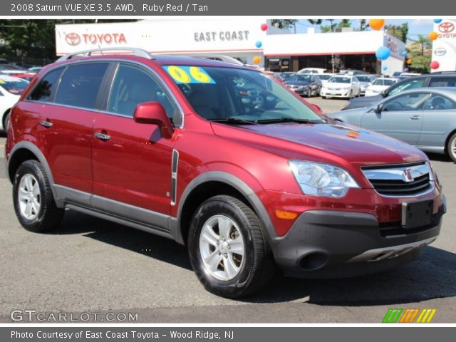 2008 Saturn VUE XE 3.5 AWD in Ruby Red