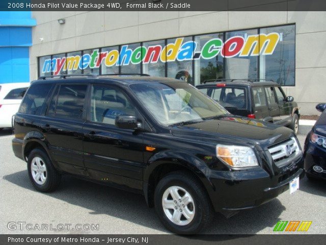 2008 Honda Pilot Value Package 4WD in Formal Black