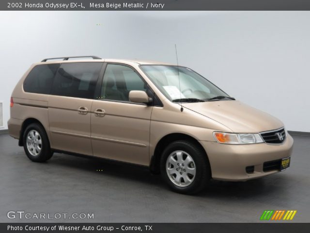 2002 Honda Odyssey EX-L in Mesa Beige Metallic