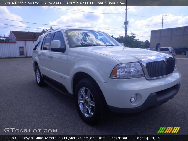 2004 Lincoln Aviator Luxury AWD in Ceramic White Tri Coat