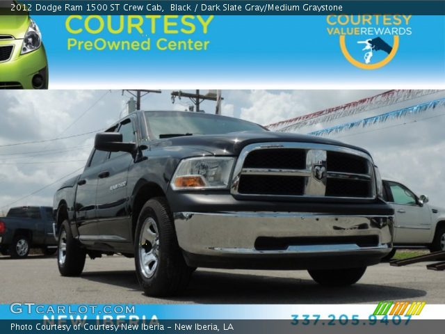 2012 Dodge Ram 1500 ST Crew Cab in Black