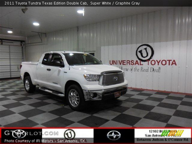 2011 Toyota Tundra Texas Edition Double Cab in Super White
